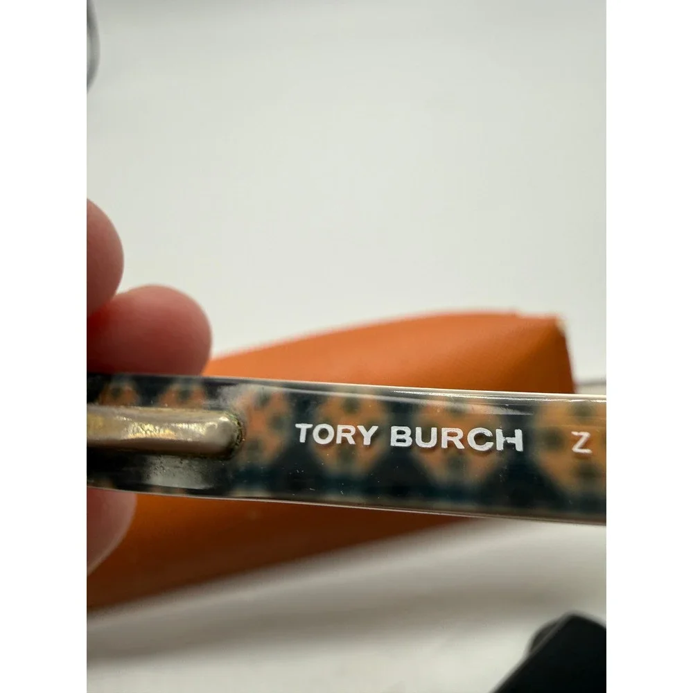 Tory Burch‎ TY2011 Dark Tortoise Eyeglasses Frames with Orange Case 49-17-135